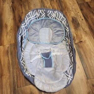 Gray and Blue Baby Fisher Price Replacement Cover